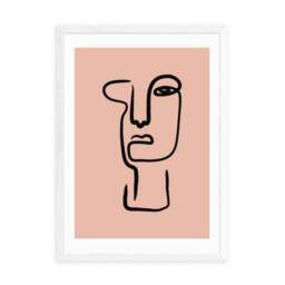 East End Prints Abstract Face Print by Sundry Society - thumbnail 2
