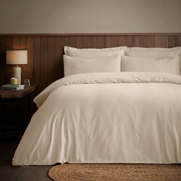 Soft & Cosy Luxury 100% Brushed Cotton Duvet Cover & Pillowcase Set - image 1