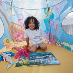 Liberty House Toys Mermaid Play Tent - thumbnail 4