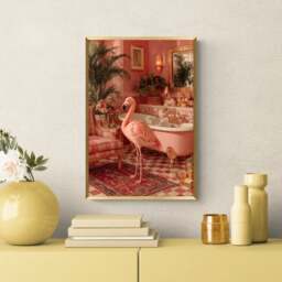 Artko Don't Ruffle my Feathers Framed Print