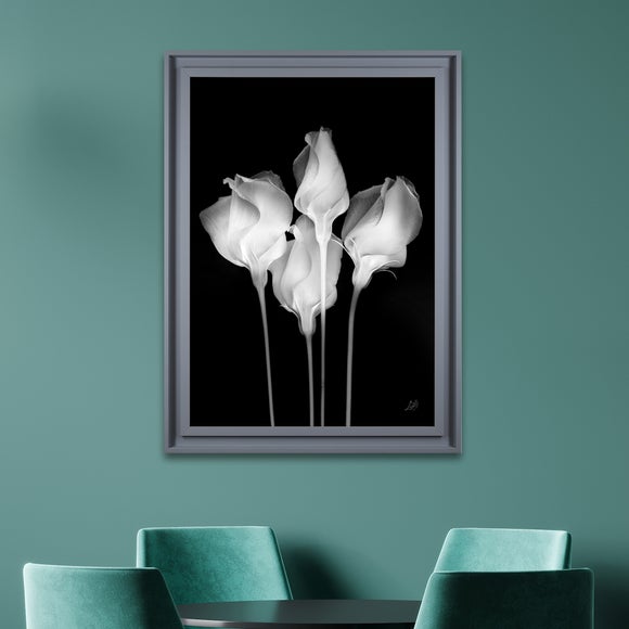 The Art Group Mono Floral II Framed Print - image 1