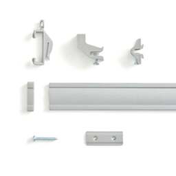 Aluminium Pencil Pleat Curtain Track - thumbnail 3