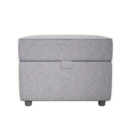 Baxter Textured Weave Storage Footstool - thumbnail 4