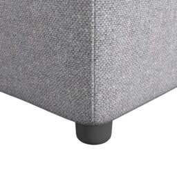 Baxter Textured Weave Storage Footstool - thumbnail 6