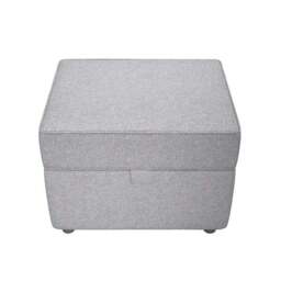 Baxter Textured Weave Storage Footstool - thumbnail 5