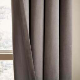 Luxe Velour Eyelet Curtains (Blackout Available) - thumbnail 4
