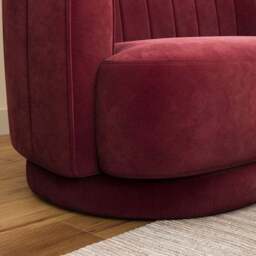 Carmen Quilted Velvet 2 Seater Sofa - thumbnail 5