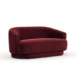 Carmen Quilted Velvet 2 Seater Sofa - thumbnail 6