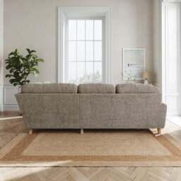 Martha Chunky Chenille Full Corner Sofa - thumbnail 3