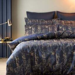 Mineral Abstract Duvet Cover and Pillowcase Set - thumbnail 2