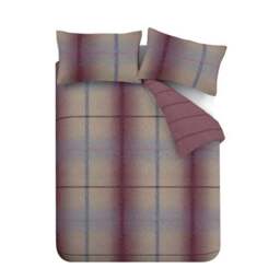 Catherine Lansfield Melrose Tweed 100% Brushed Cotton Duvet Cover & Pillowcase Set - thumbnail 5