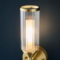 Vogue Bailey Ribbed Wall Light - thumbnail 2