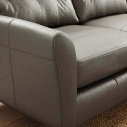 Sven Classic Leather Large Corner Chaise Sofa - thumbnail 5