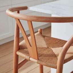 Lara Bar Stool, Beech Wood - thumbnail 3