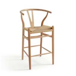 Lara Bar Stool, Beech Wood - thumbnail 5