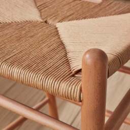 Lara Bar Stool, Beech Wood - thumbnail 4