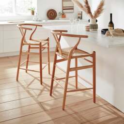 Lara Bar Stool, Beech Wood