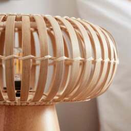 Abrielle Bamboo Table Lamp - thumbnail 3