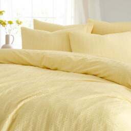 Finn Seersucker Duvet Cover & Pillowcase Set - thumbnail 3