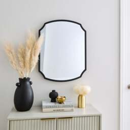 Regency Curved Rectangle Wall Mirror - thumbnail 1