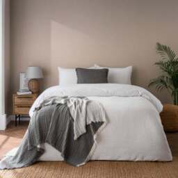 Reversible Muslin Cotton Throw Blanket - thumbnail 3