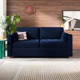 Zoe II Velvet Sofa Bed - thumbnail 2