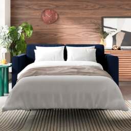 Zoe II Velvet Sofa Bed - thumbnail 1