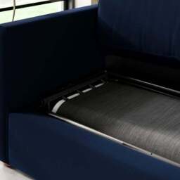 Zoe II Velvet Sofa Bed - thumbnail 3