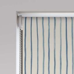 Whitsand Stripe Fire Retardant Blackout Made to Measure Roller Blind - thumbnail 4