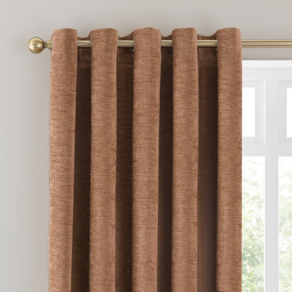 Genoa Chenille Blackout Eyelet Curtains - image 1