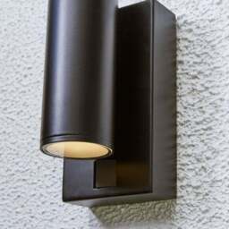 FlexiCell Wilson 2 Light Rechargeable LED Outdoor Wall Light - thumbnail 4