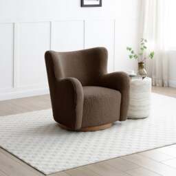 Theo Borg Swivel Armchair - thumbnail 1