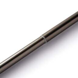 Caged Ball Extendable Metal Eyelet Curtain Pole - thumbnail 3