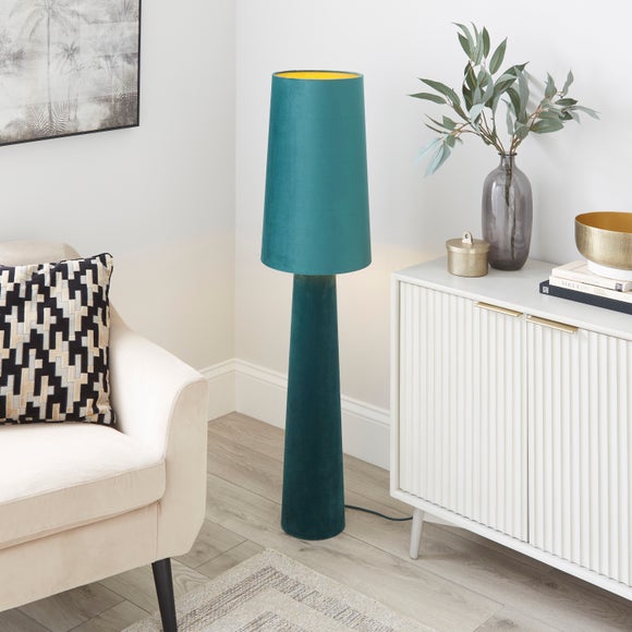 Nesa Velvet Floor Lamp - image 1