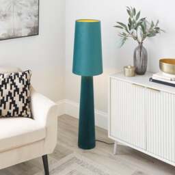 Nesa Velvet Floor Lamp - thumbnail 1