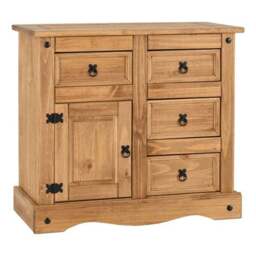 Corona Medium Sideboard, Pine - thumbnail 2