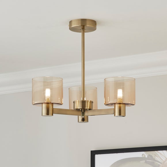 Erin 3 Light Semi Flush Ceiling Light - image 1