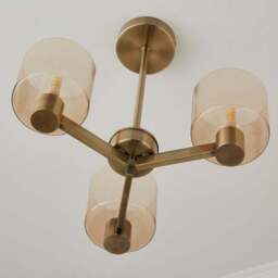 Erin 3 Light Semi Flush Ceiling Light - thumbnail 4