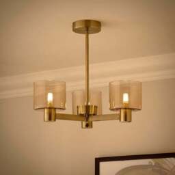 Erin 3 Light Semi Flush Ceiling Light - thumbnail 2