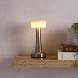 Hestia Rechargeable Colour Changing LED Touch Table Lamp - thumbnail 1