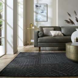 Maddox Geometric Chenille Rug