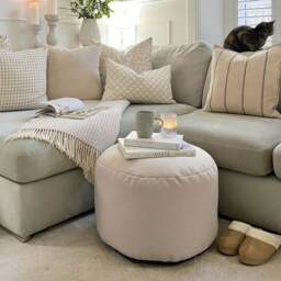 rucomfy Barley Bean Bag Pouffe - thumbnail 1