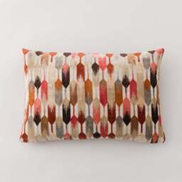 Kelso Cut Velvet Rectangle Cushion - thumbnail 3