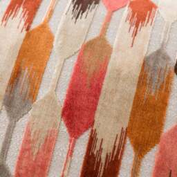 Kelso Cut Velvet Rectangle Cushion - thumbnail 2