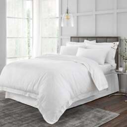 Hotel 230 Thread Count 100% Cotton Sateen Duvet Cover - thumbnail 2
