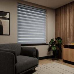 Swish Day and Night Room Darkening Made to Measure Roller Blind - thumbnail 4