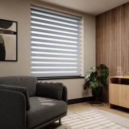 Swish Day and Night Room Darkening Made to Measure Roller Blind - thumbnail 3