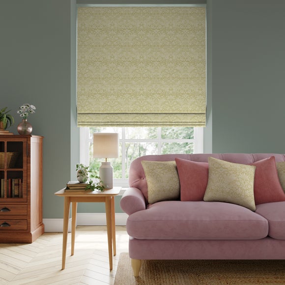 William Morris At Home Strawberry Thief Tonal Made To Measure Roman Blind - image 1