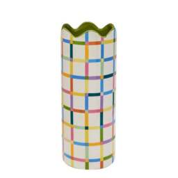 Raspberry Blossom Multi Coloured Vase - thumbnail 3