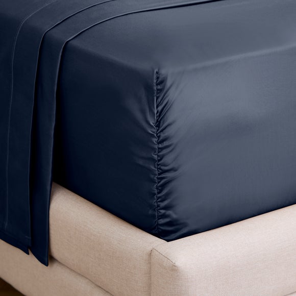 Dorma 800 Thread Count 100% Cotton Sateen Fitted Sheet - image 1